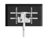 Techly Stojak mobilny TV 37inch-86inch do 50kg regulowany półka uch - 1585134 - zdjęcie 4